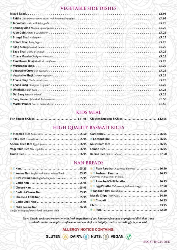 Noya Shapla Inside menu - page 6